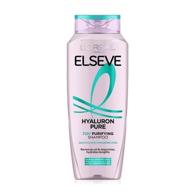 L'Oreal Paris Elseve Hyaluron Pure 72H Purifying Shampoo 280ml