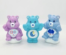 Care Bears Lot - Share, Grumpy, Bedtime Bear 3 TCFC PVC Collectables Rare