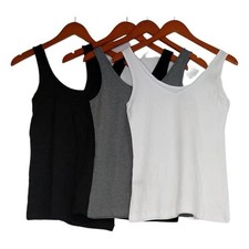 Felina Womens Reversible Tank Top, 4 Pack