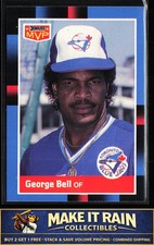 George Bell 1988 Donruss Bonus MVPs #BC-19 Toronto Blue Jays Baseball