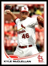 Kyle McClellan 2013 Topps #146 Cardinals MLB READ FREE SHIPPING AutographDen