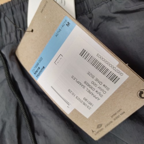 Nike Air Jordan 23 Engineered Joggers Pantaloni da Pista Medium M Grigio Tessuto Uomo - Foto 10 di 11