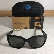 Costa Waterwoman 2 Sunglasses, Matte Black Frame, Gray Glass Lens