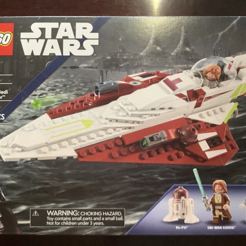 conjuntos lego star wars novos Obi-Wan Star fighter 75333, pacotes de batalha 75359 e 75345 - Imagem 4 de 4