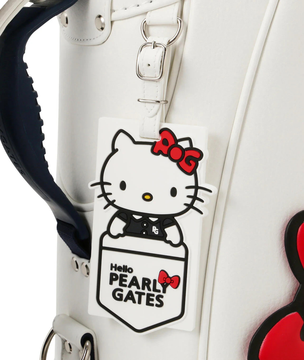 PEARLY GATES Hello Kitty Faux Leather Golf Bag 46-inch Unisex