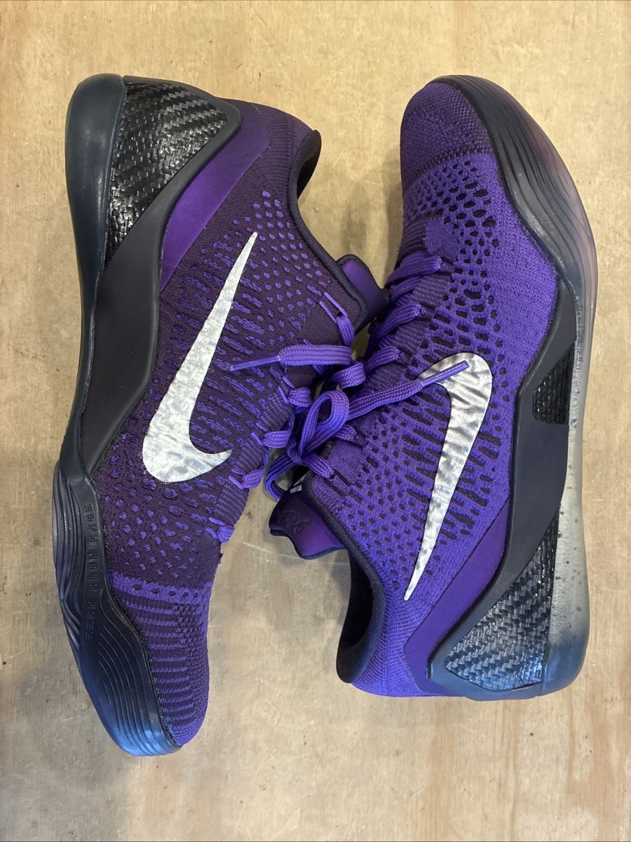 7055) Nike Kobe IX 9 Elite Low “Moonwalker” Purple/Black 639045