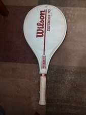Vintage Wilson Defender 110 High Beam Series Tennis Racquet With Cover