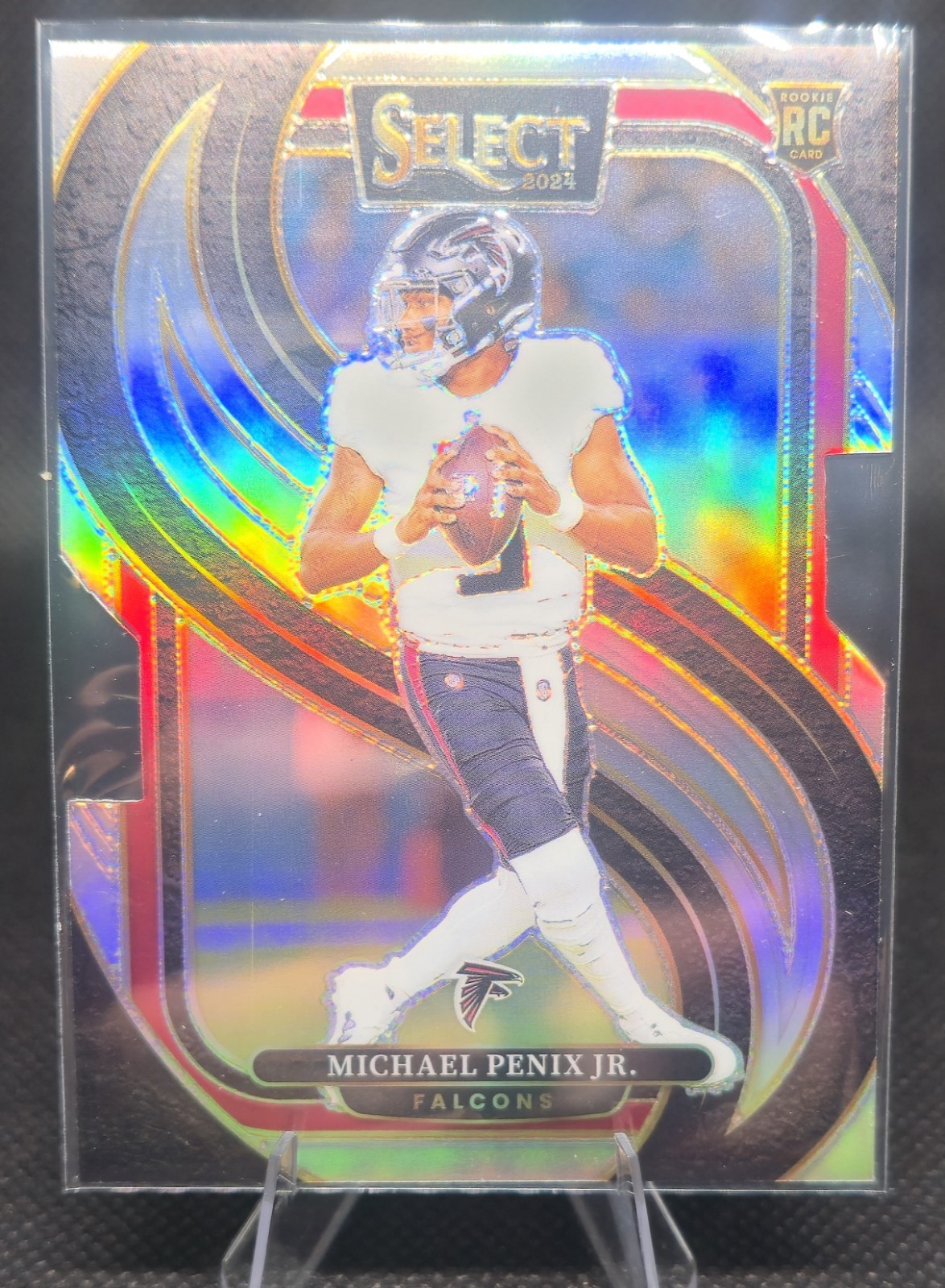 2024 Panini Select - Premier Level Michael Penix Jr. #110 Silver Prizm...