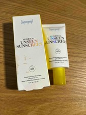 Supergoop  Mineral Unseen Sunscreen SPF 40 1.7 oz / 50 ml New Exp: 12/2026