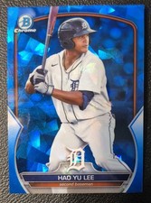 2023 Bowman Chrome Draft Sapphire Edition - Hao Yu Lee #BDC-24 (RC)