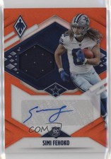 2021 Panini Phoenix RPS Rookie Jersey Orange /149 Simi Fehoko #RJA-SFE Auto n0c