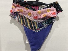 3-Pack HANKY PANKY Original Rise Modal Thong Panties Multicolor One Size NWT
