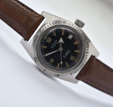 Lusina Diver’s Vintage! 36mm Steel Case! Automatic Cal. ETA 2452! Stunning!