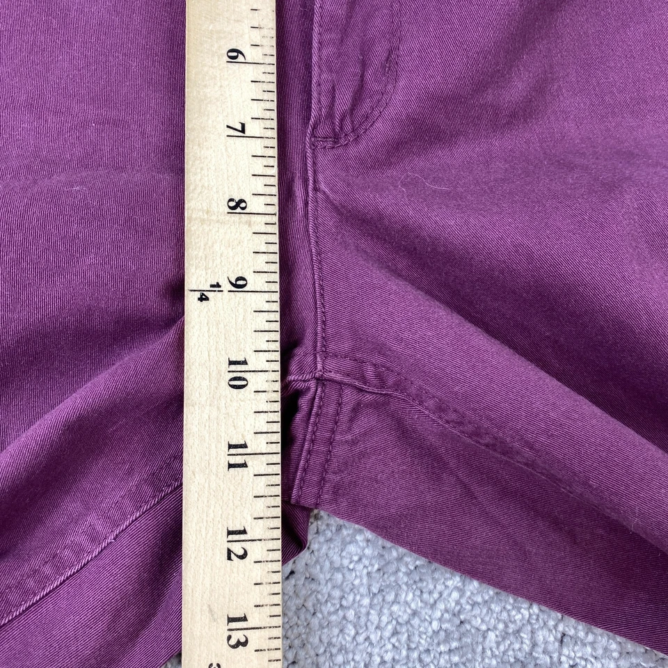 Jones New York Signature Lexington Straight Jeans Women's 6 Purple Dark Wash - Image 3 of 4