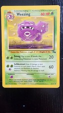 Weezing 45/62 Uncommon Fossil Pokemon NM/LP on eBay