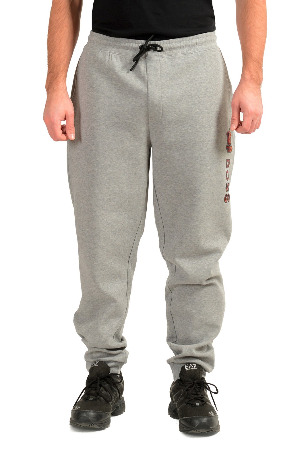 Спортивные брюки с логотипом Hugo Boss X NBA Мужские Slamdunk2_2 US 3XL IT 58