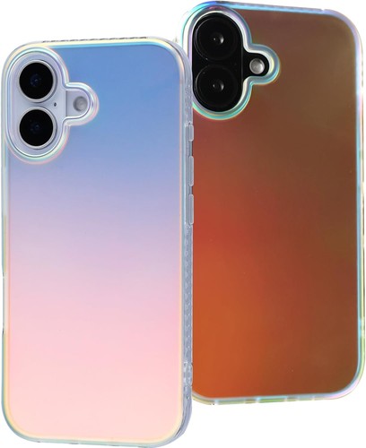 Dosanlues Holographic Iridescent Protective case for iPhone 17 Pro Max 16 15 - Bild 1 von 34