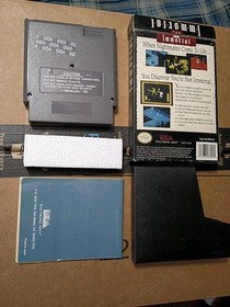 The Immortal NES Nintendo Complete CIB Authentic! Very Good Condition! Rare!