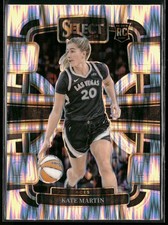 Kate Martin 2024 Panini Select WNBA #22 Prizms Silver Flash Las Vegas Aces