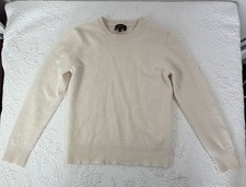 Quince Mongolian Cashmere Sweater Women’s Small Crewneck Cream Ivory