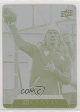 2020-21 Upper Deck UD Canvas Printing Plate Yellow 1/1 Andre Burakovsky #C21 0c3