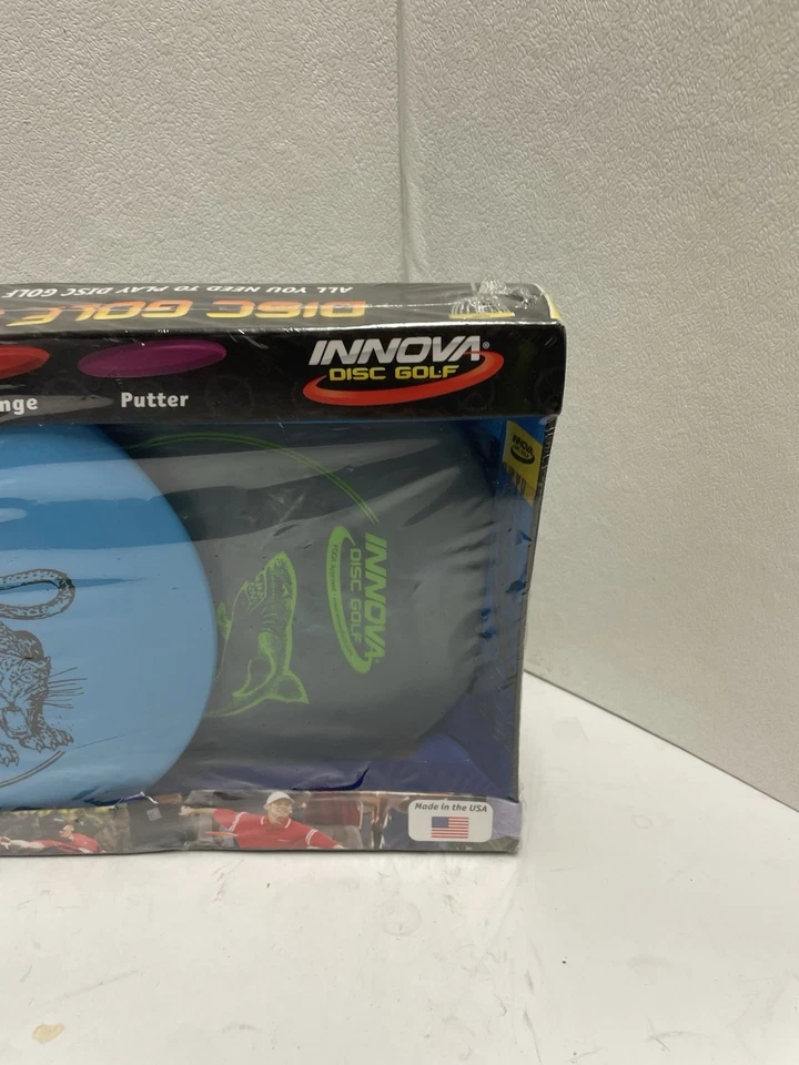 Innova Disc Golf Starter Set 3 Driver Mid-range Putt Leopard Shark Aviar - New - Image 4 of 4
