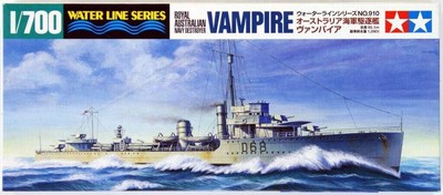 Tamiya 31910 1/700 Royal Australian Navy Destroyer  Vampire 319107 Japan Import
