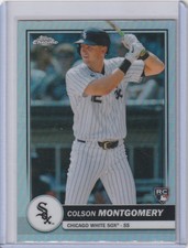 2026 Topps Flagship Colson Montgomery RC Refractor No. 32 Chicago White Sox