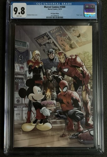 Marvel Comics #1000 Ramos D23 Expo Mickey Mouse Variant CGC 9.8 4437840019