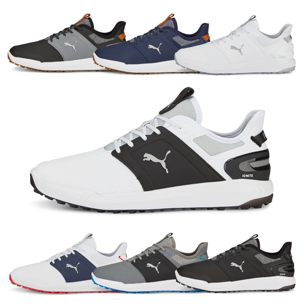 Puma Ignite Elevate Spikeless Golf Shoes – Size & Color Options – Ultra Comfort Design 376077