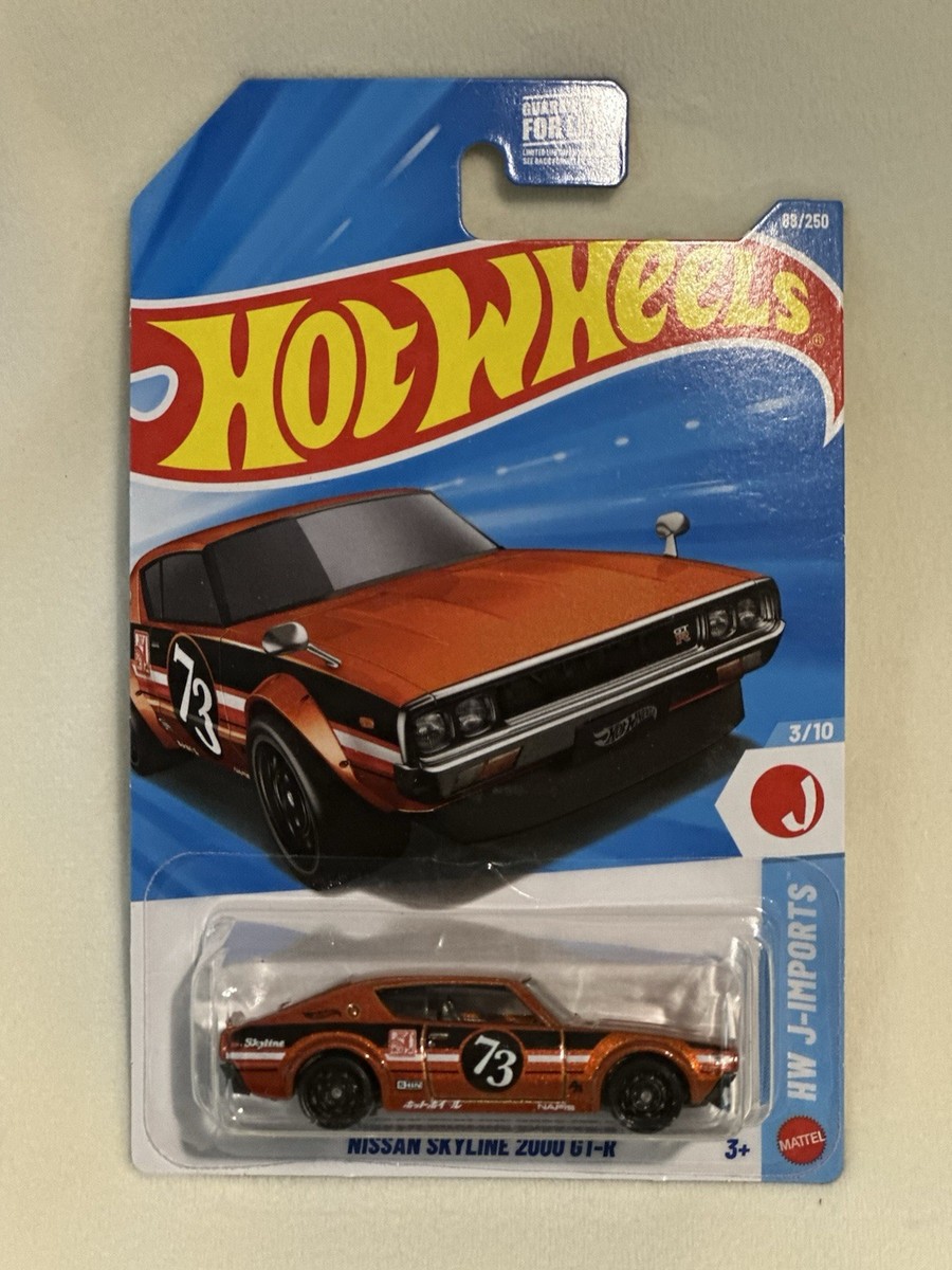 2026 Hot Wheels #88 HW J-Imports Nissan Skyline 2000 GT-R Dark