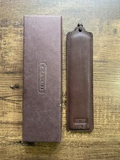Brown Vintage Coach Bookmark with Original Bo...