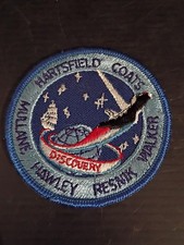 NASA Space Shuttle DISCOVERY 3" Patch STS-41-D 1984 Coats Walker Resnik Hawley +