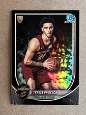 2025/26 Bowman Chrome NBA Tyrese Proctor #BCV-55 Rookie RC Black Refractor /10