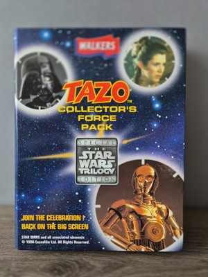 Star Wars Walkers 1996 Tazo Komplett 50/50 Collector Force Pack Ordner