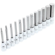 Innensechskant Steckschl&uuml;ssel Satz Stecknuss Set 5 - 24 mm f&uuml;r Inbus Schrauben