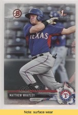 2017 Bowman Draft Silver 107/499 Matthew Whatley #BD-121 READ 5aj