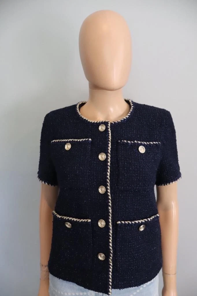 CHANEL Tweed Blue Suits & Suit Separates for Women for sale | eBay
