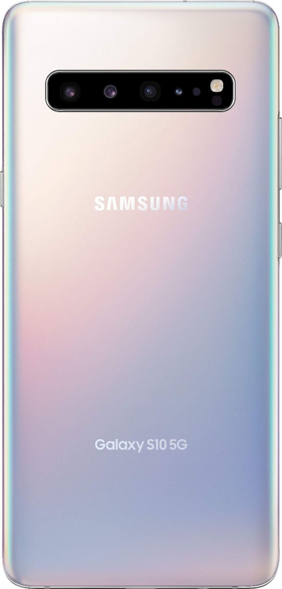Samsung Galaxy S10 5G Crown Silver 256 GB Unlocked Smart Phone | eBay