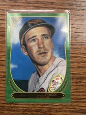 2018 Topps Gallery #HOF-10 Brooks Robinson Hall of Fame Gallery Green #/250