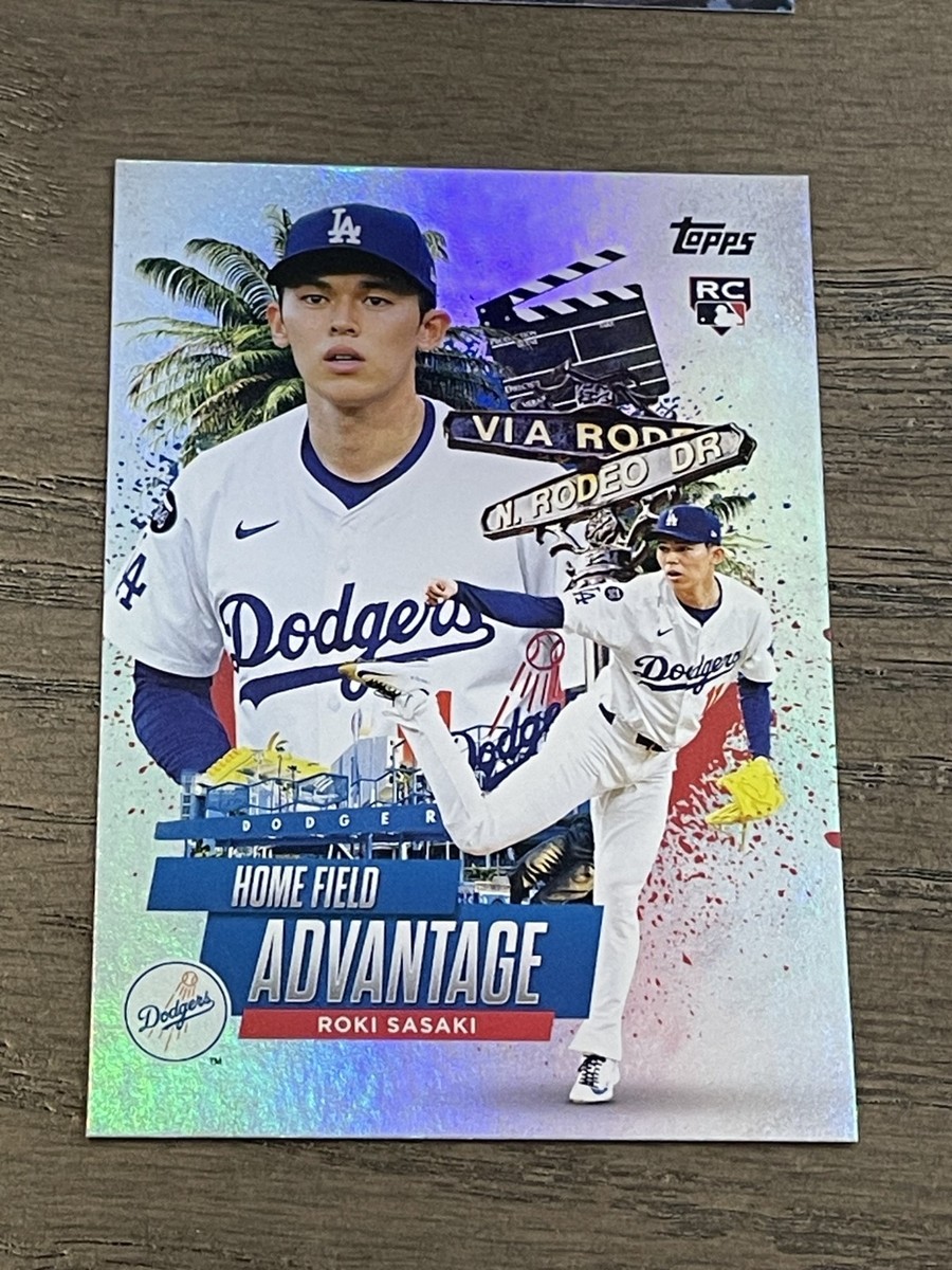 2025 Topps Update Home Field Advantage Roki Sasaki RC #HA-41