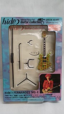 Figure Model HIDE Guitar Collection Green Heart MEDIA FACTORY