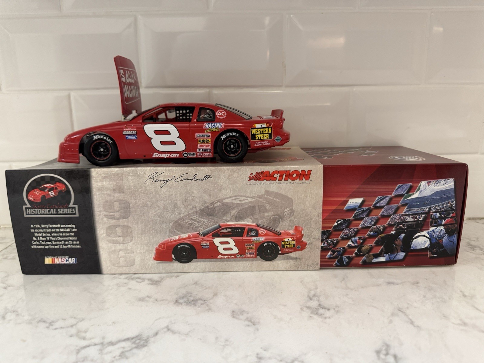 Kerry Earnhardt #8 Mom N Pops Chevrolet Monte Carlo Historical Series 1:24. 2003