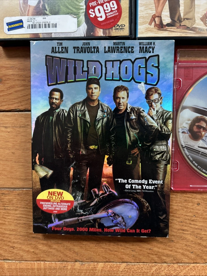 Lot Of (11) Comedy DVD Lot: Old School, Get Smart, Wild Hogs, Hangover, & More! - Image 4 of 4
