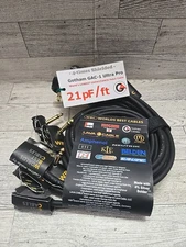 Lot of 6 - WBC Gotham GAC–1 Ultra Pro 90 Degree (21pF/ft) - 31 Inch Cables 