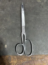 Vintage Clauss 8 Inch Scissors Shears Made in USA Sewing Quilting
