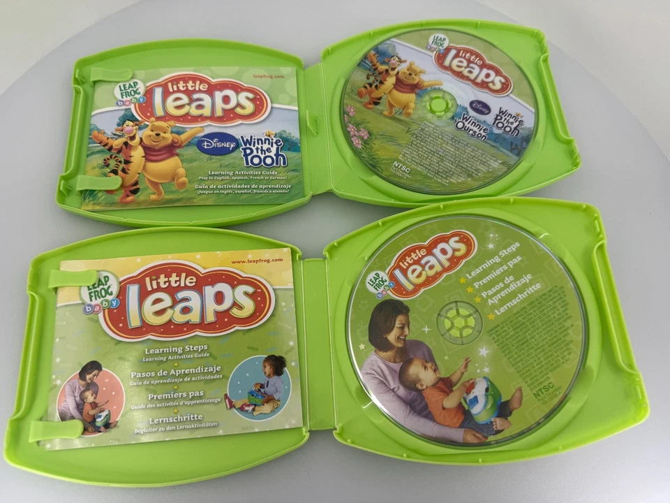 Leap Frog Babies Little Leaps Interactive Learning Disc Lot Of 2 - Image 3 of 4