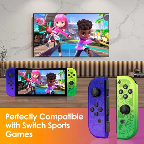 Für Nintendo Switch JoyCon Controller Konsole 1 Paar Wireless Gamepad L&R - Bild 6 von 45