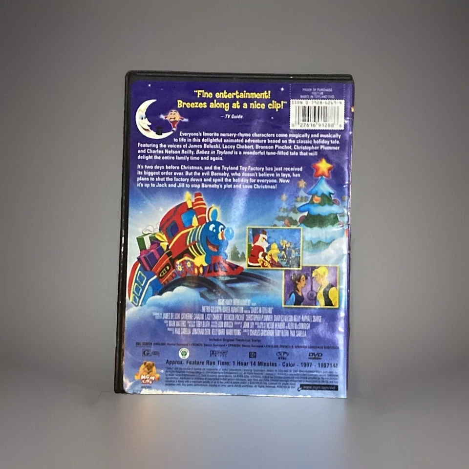 Babes In Toyland Great Holiday Kids Movie Great Condition! Christmas Movie - Image 2 of 2