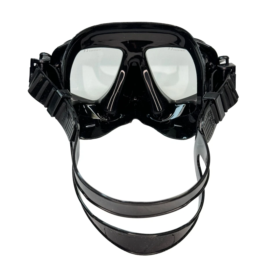 Máscara de buceo/snorkel Palantic M36 negra RX -1.0~-10.0 lentes miopes Foto 3 de 3